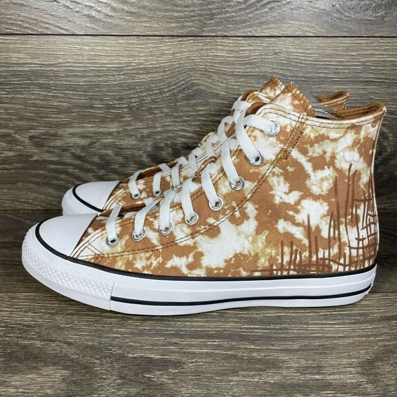 Converse Unisex Chuck Taylor All Star Sneaker Size M11/ W13 Black/Hemp tie Dye - Picture 3 of 6